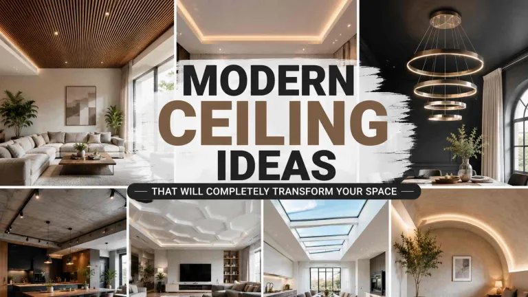 Modern Ceiling Ideas That Will Completely Transform Your Space 10 Modern Ceiling Ideas