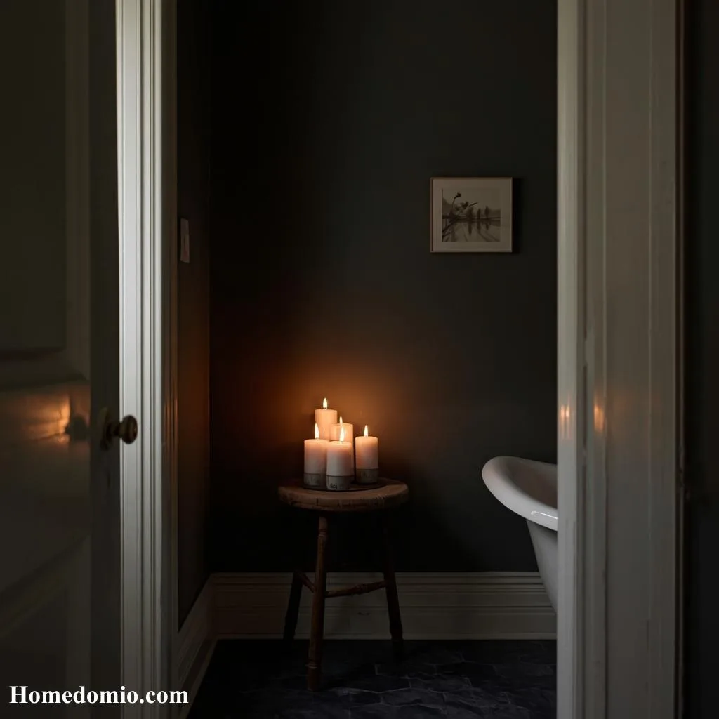 Moody Candlelit Corner