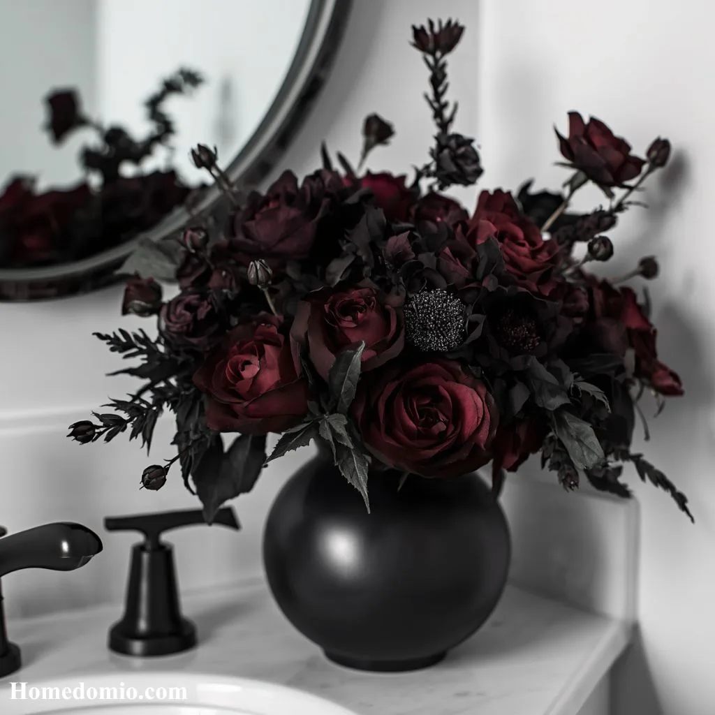 Moody Floral Arrangements