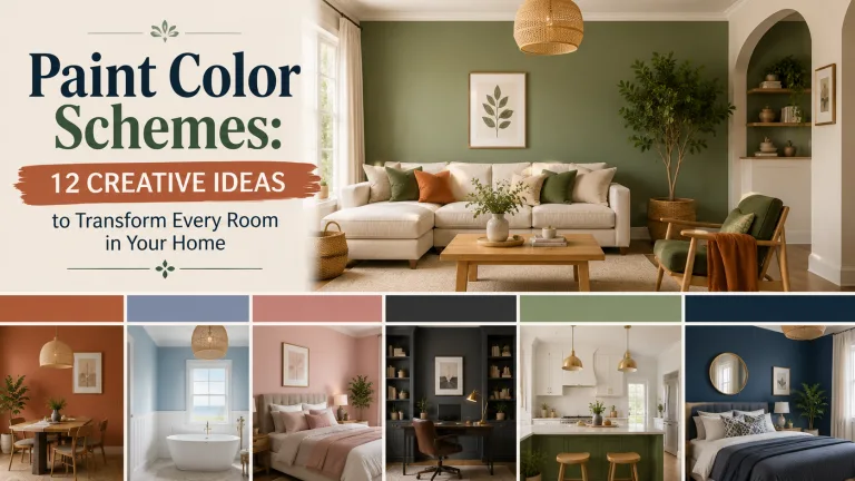 Paint Color Schemes to Transform Every Room in Your Home 3 Paint Color Schemes