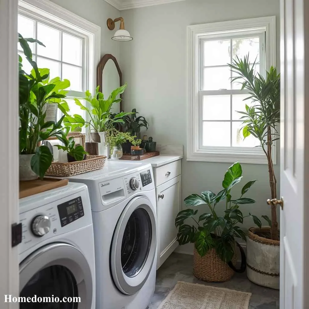 Plant Filled Fresh Air Corner