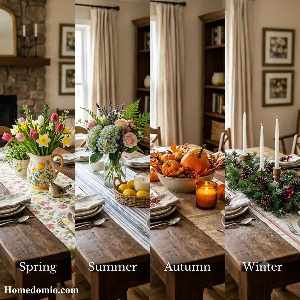 Seasonal Centerpiece Rotations