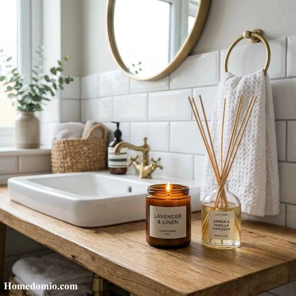 Set Out a Scented Candle or Diffuser