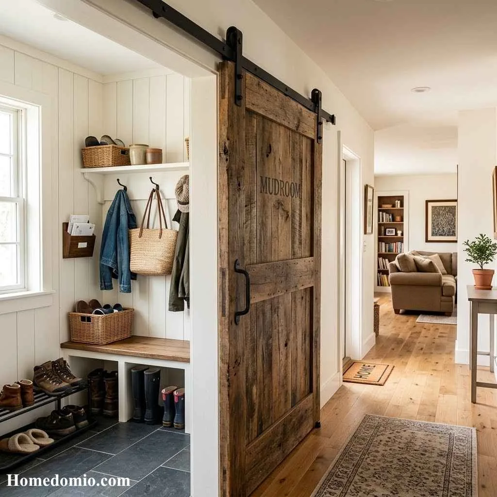 Sliding Barn Door Divider