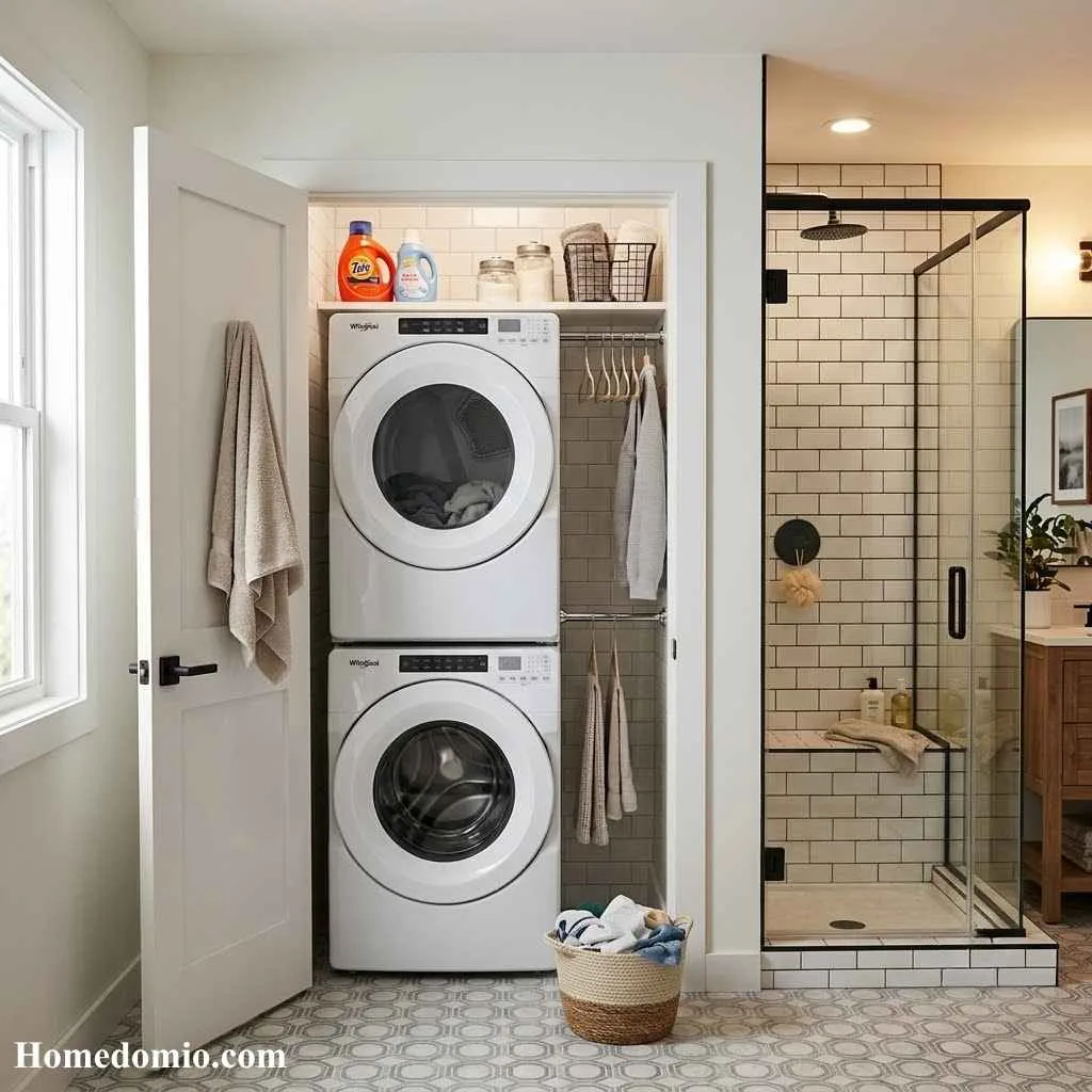  Stacked Washer Dryer Nook