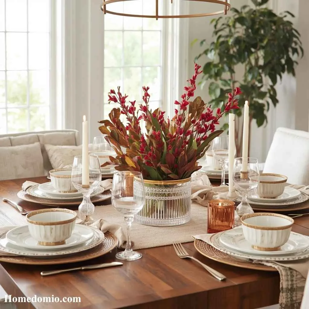 Style Your Dining Table With a Seasonal Centerpiece