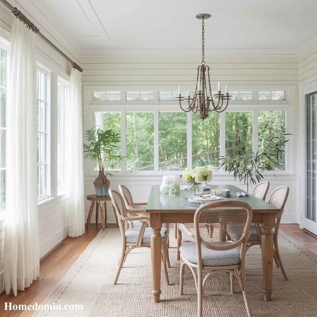 Sunroom Style Dining