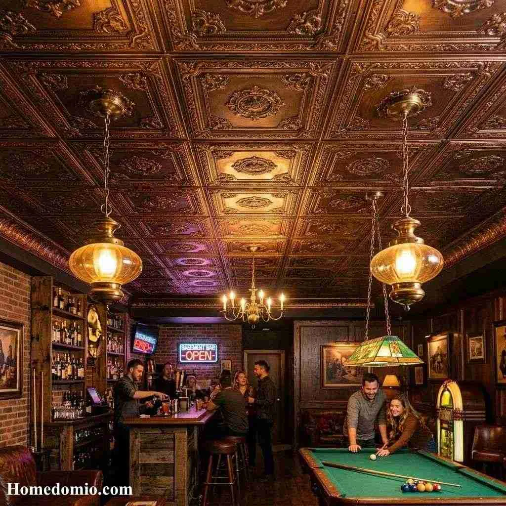 Tin or Metal Tile Ceiling