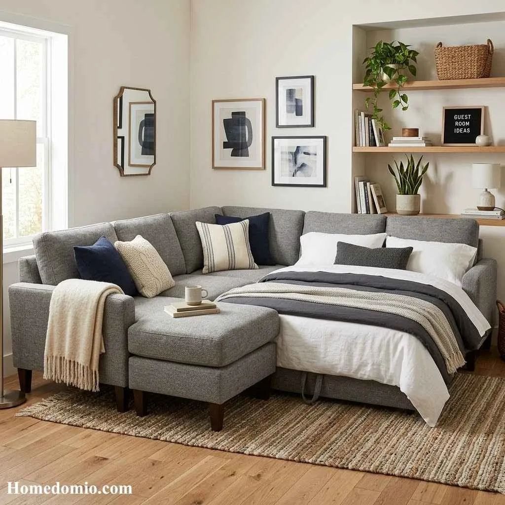  Try a Sectional Sofa Bed