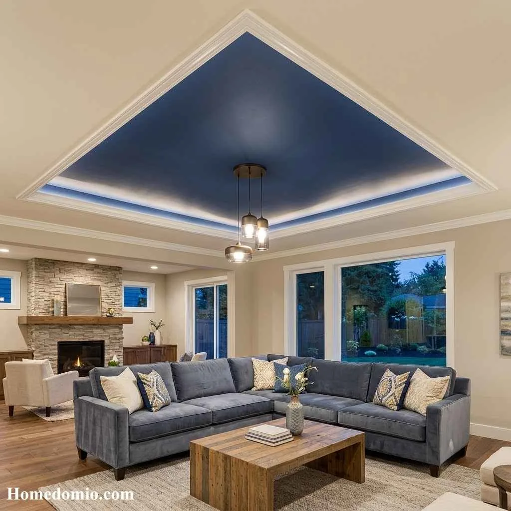 Tray Ceiling Ideas That Will Transform Your Home's Style 10 Two Tone Tray Ceiling