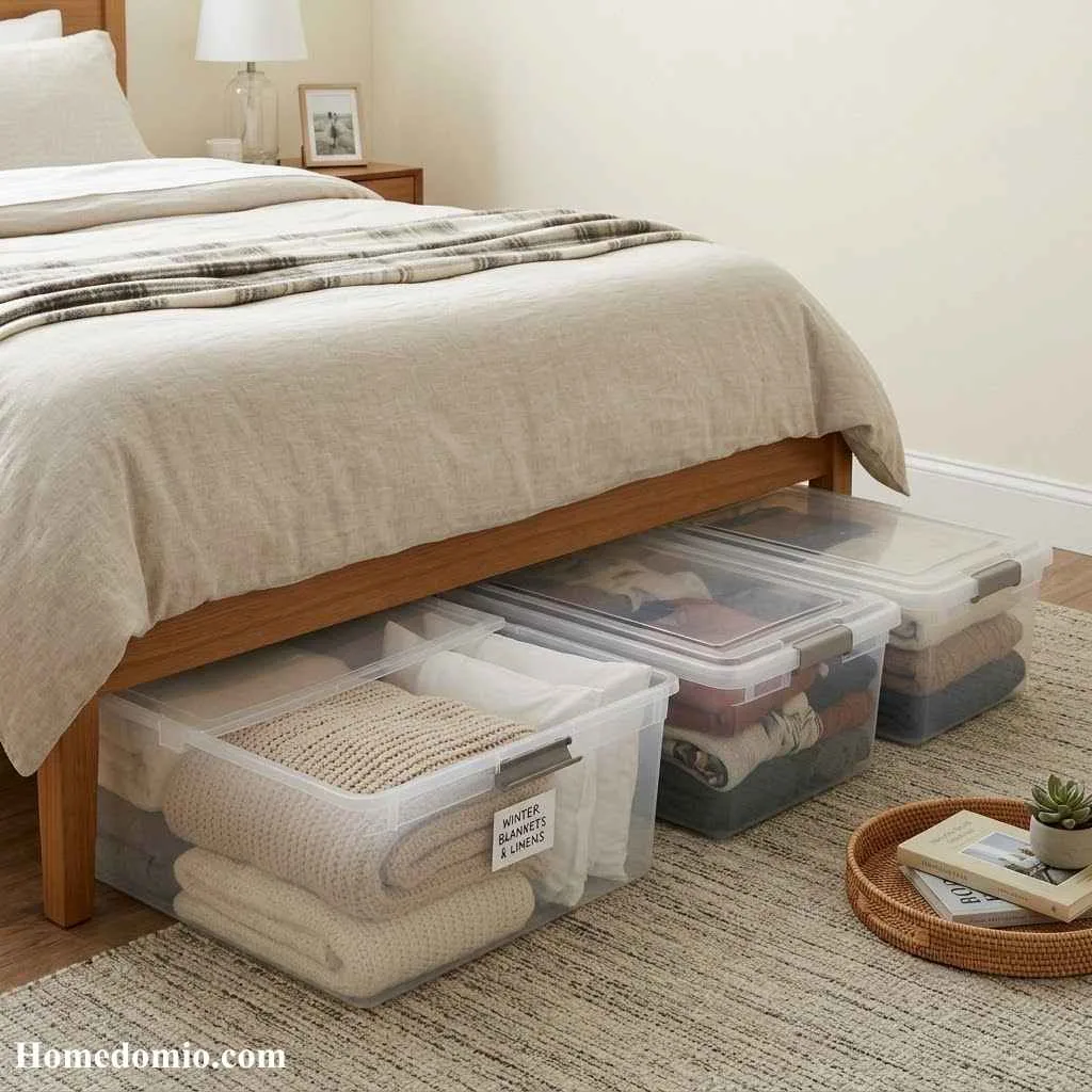 Use Under Bed Storage Bins