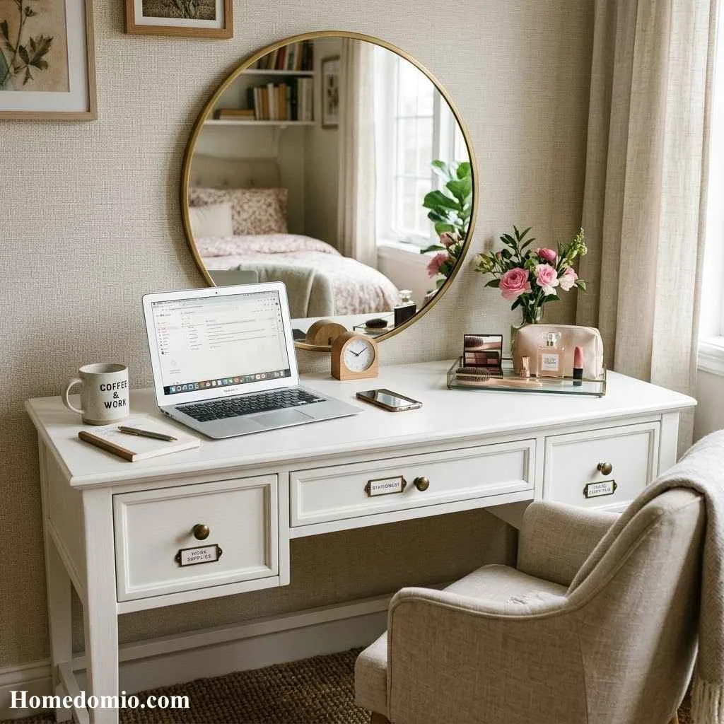 14 Guest Room Office Combo Ideas Worth Stealing Now 15 Vanity Desk Dual Purpose