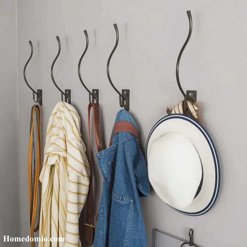 Wall Mounted Hooks Galore