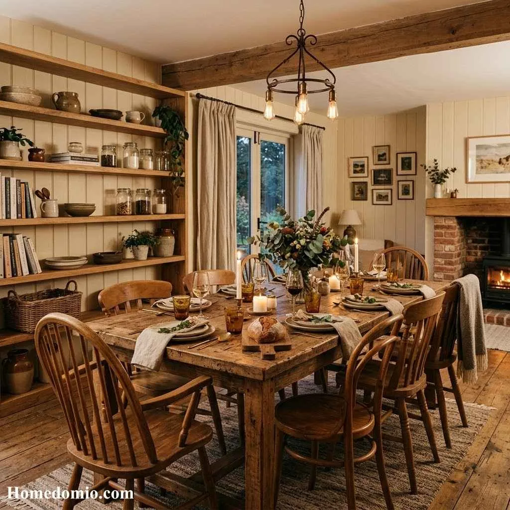 Warm Wood Tones Throughout