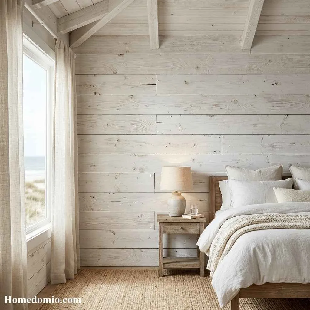Whitewashed Wood Planks