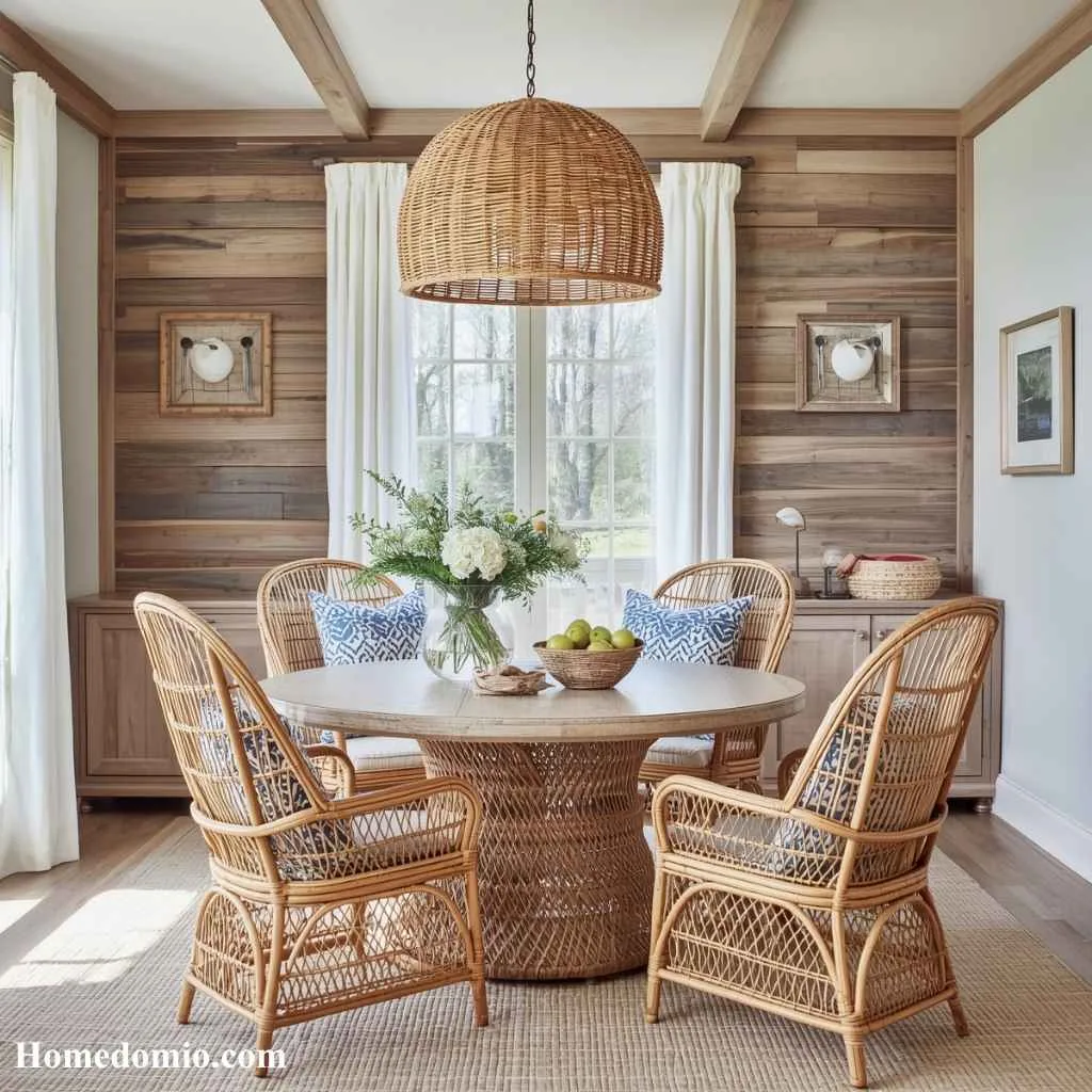 Wicker And Rattan Accents