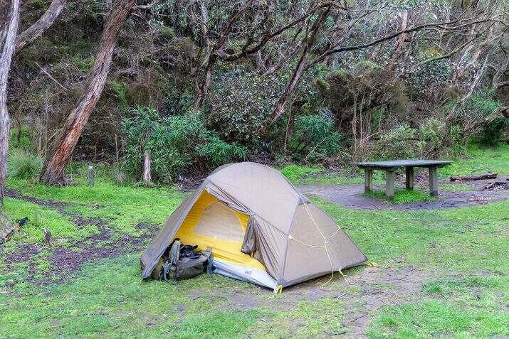 Camping at Aiea Loop Trail
