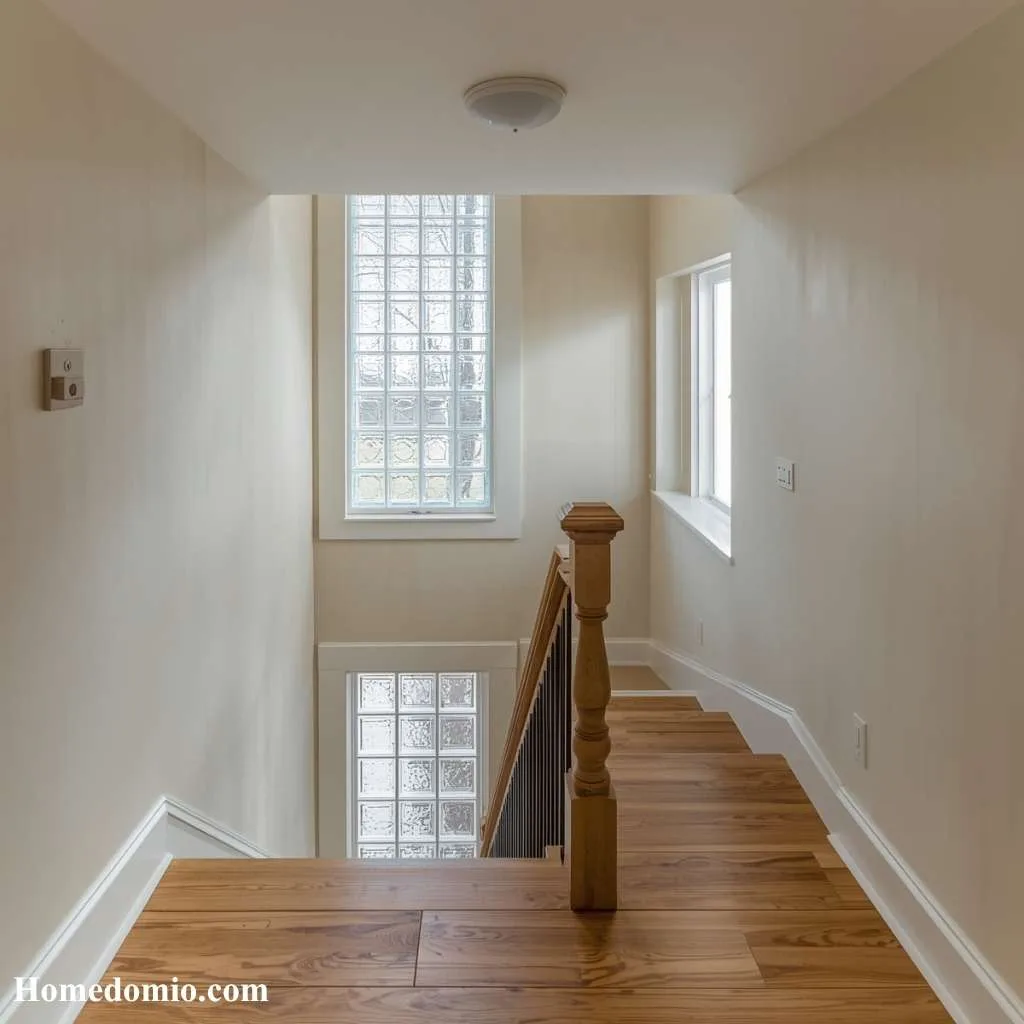 Stairs Between Two Walls: 14 Creative Ideas To Try 11 Borrow Light With Interior Windows