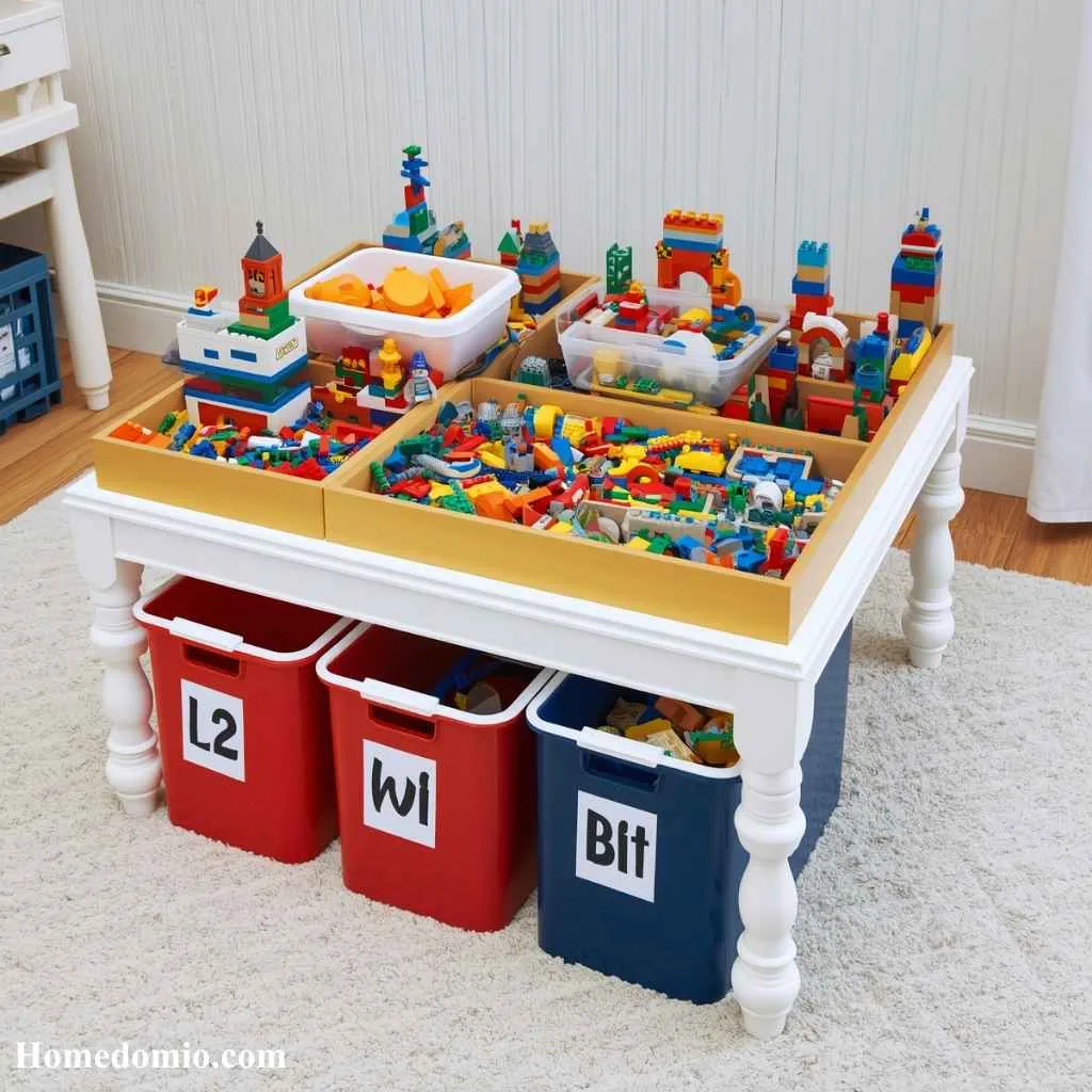 12+ Playroom Inspiration for Kids That Spark Imagination 4 Building Block Zone