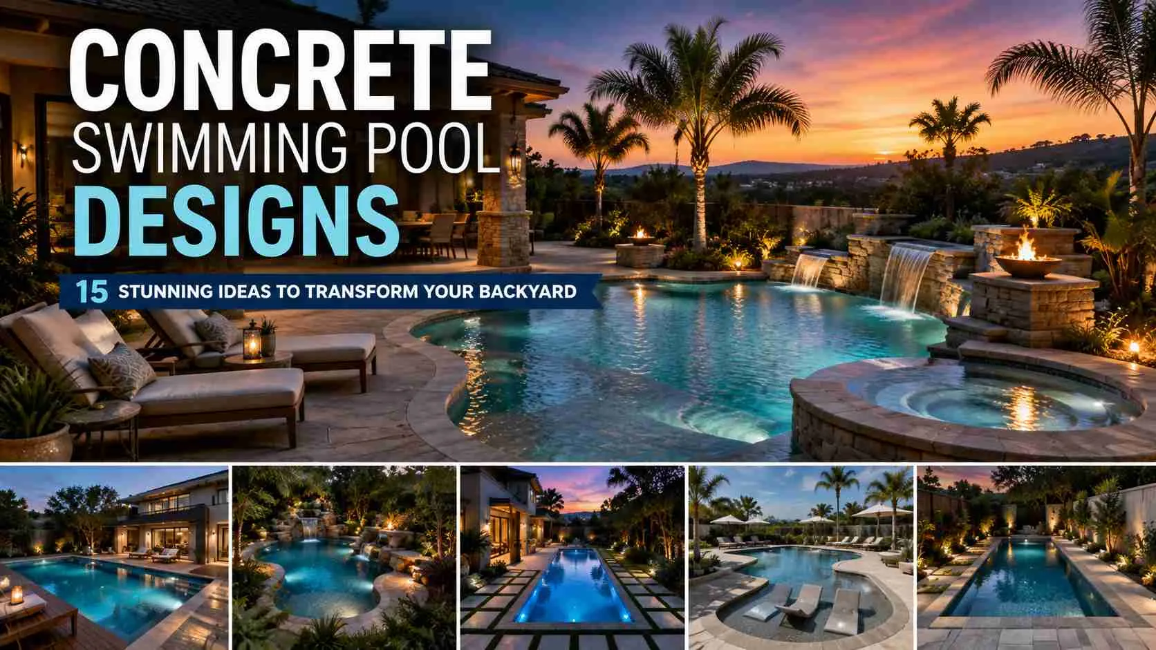 Concrete Swimming Pool Designs