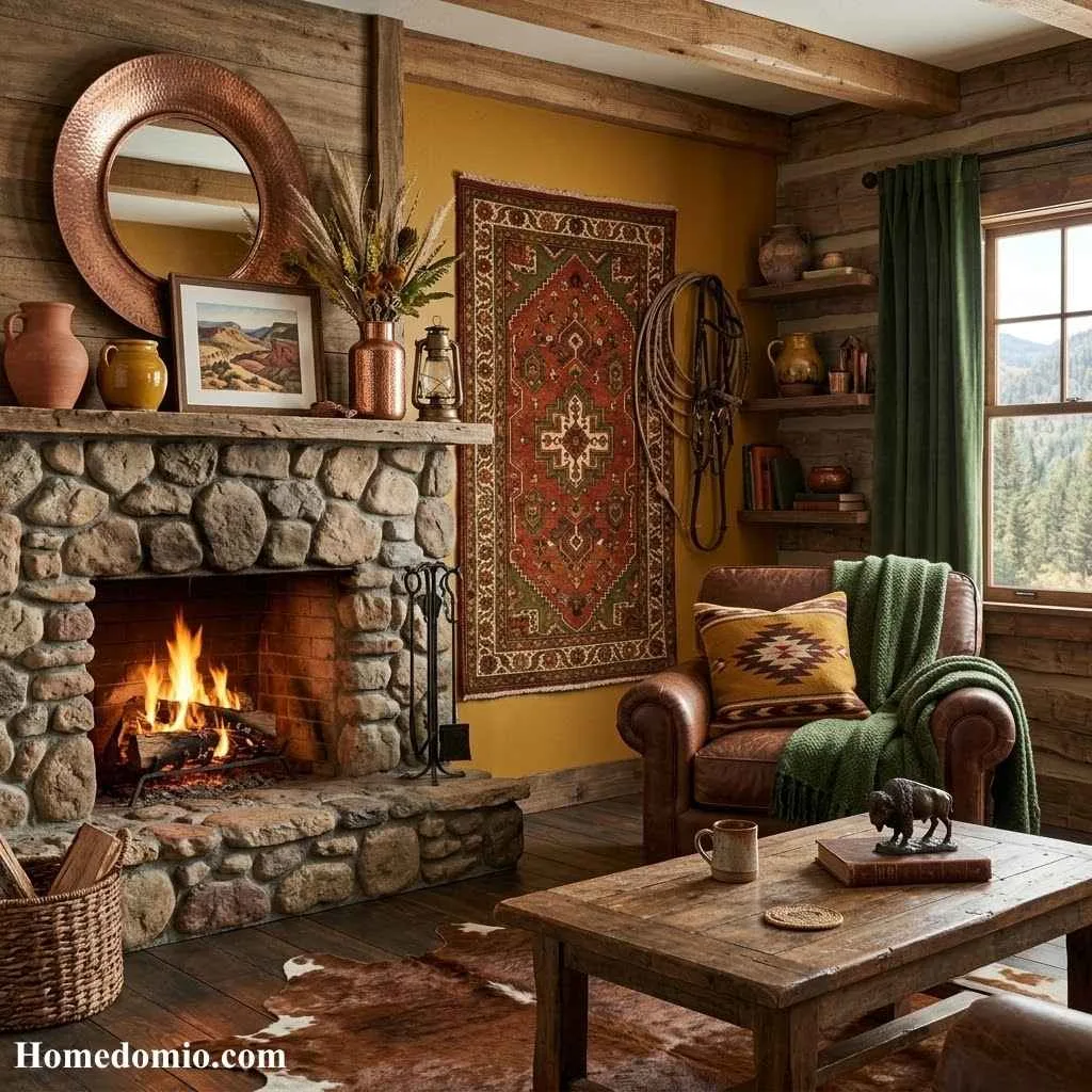 Western Room Ideas to Bring Rustic Charm Home 8 Log Cabin Bedroom Style