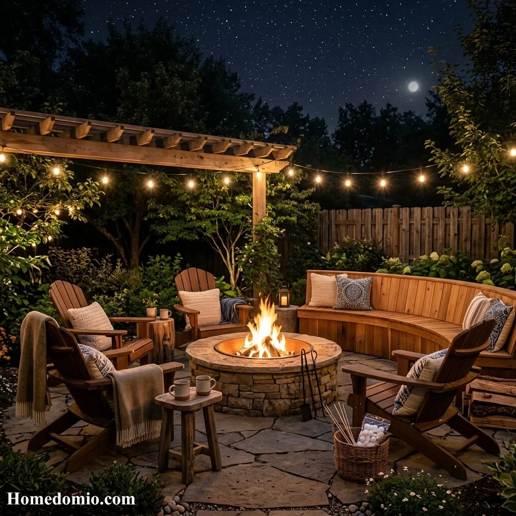 14 Patio Interior Ideas Your Outdoor Space Deserves 5 Fire Pit Gathering Corner