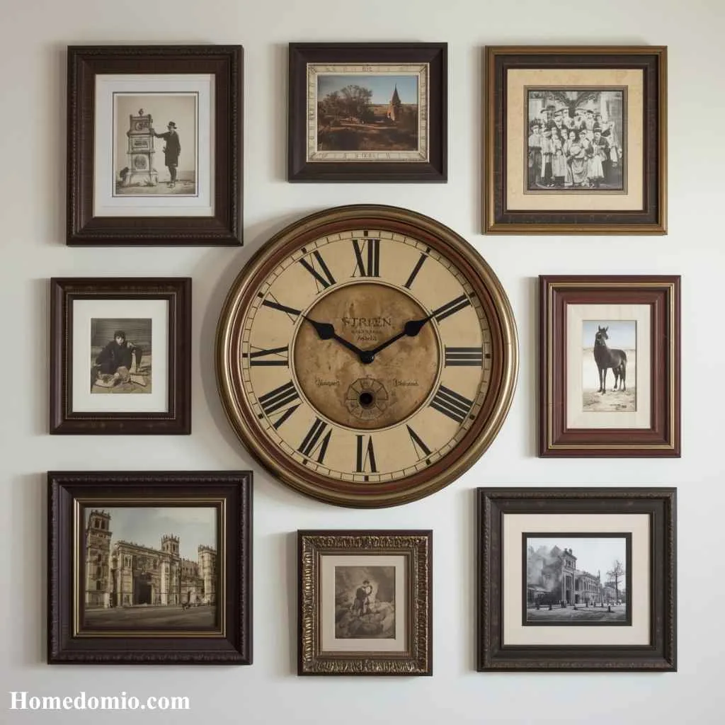  Include a Statement Antique Clock
