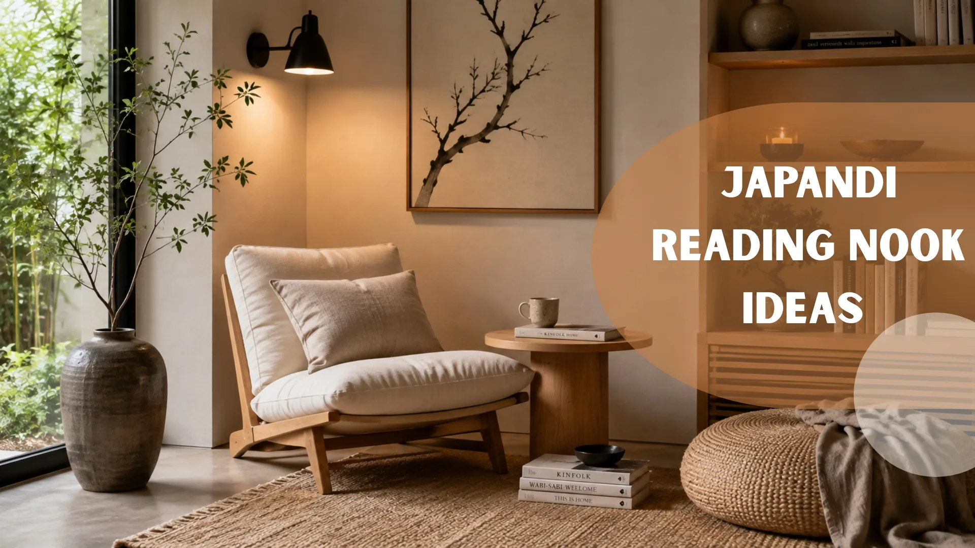 14 Japandi Reading Nook Ideas For A Peaceful Corner 1 Japandi Reading Nook Ideas