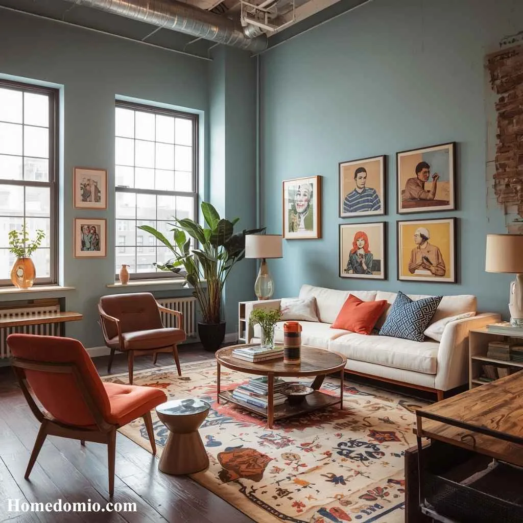 Modern Retro Fusion Loft