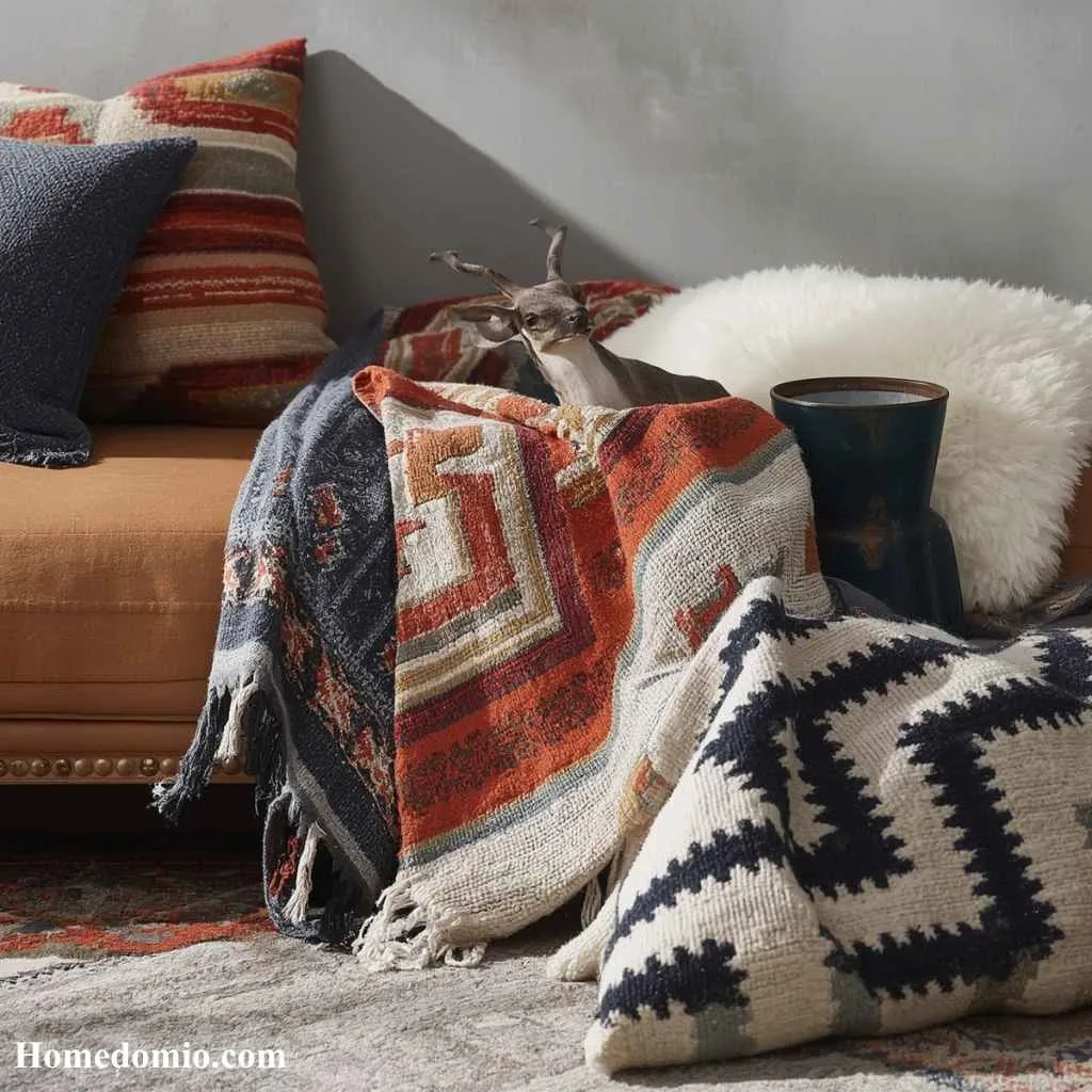 Western Room Ideas to Bring Rustic Charm Home 5 Native Inspired Textiles
