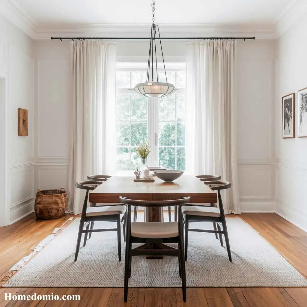 Natural Light and Sheer Curtains