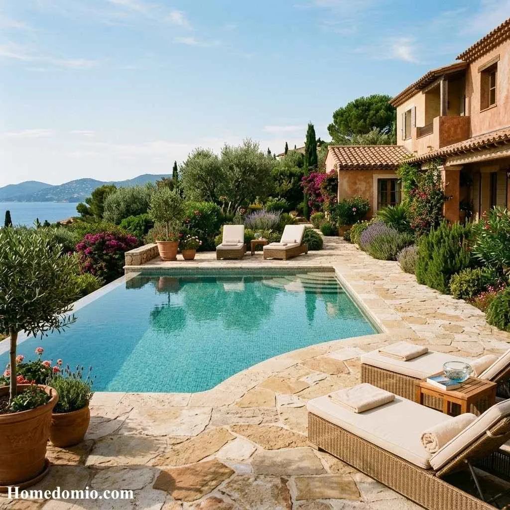 12 Mediterranean Luxury Pool Villas Worth Dreaming Of 4 Natural Stone Pool Decks For Timeless Beauty