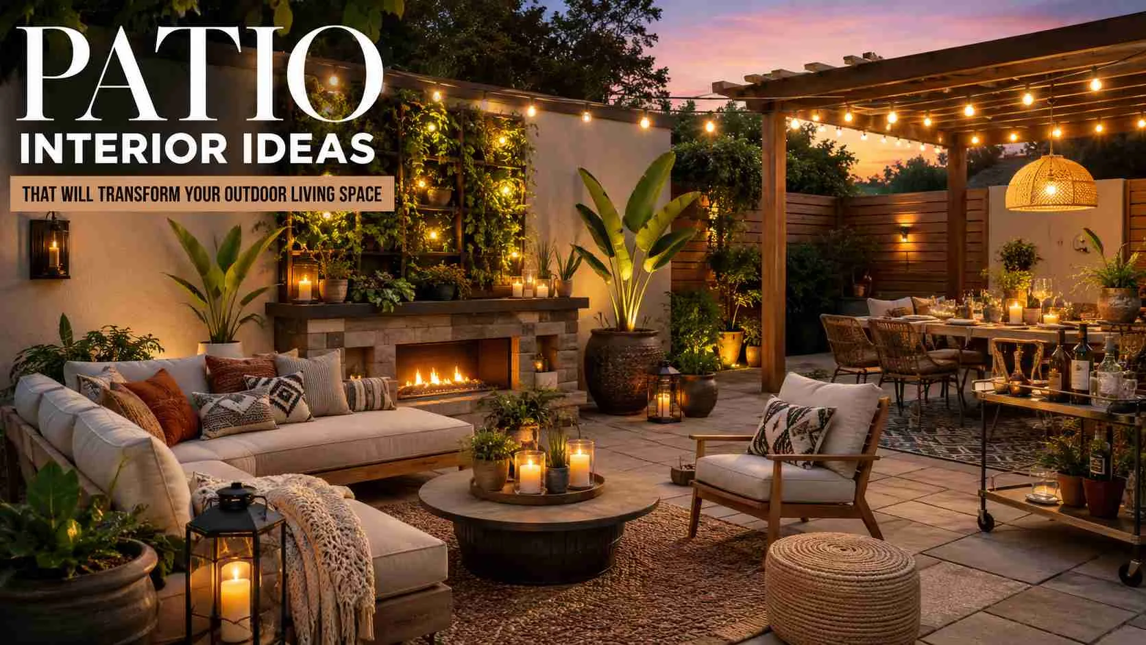 14 Patio Interior Ideas Your Outdoor Space Deserves 1 Patio Interior
