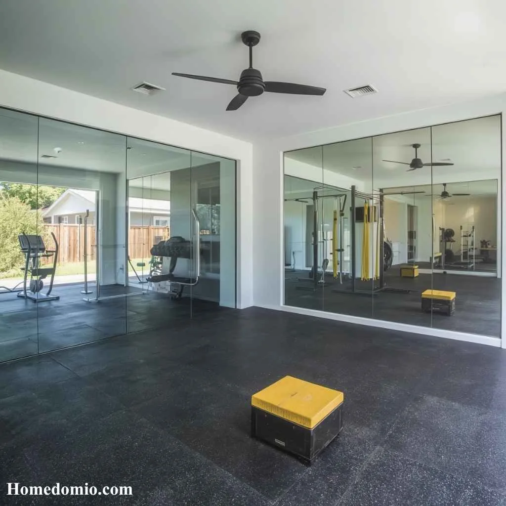 Pool House Escapes to Turn Your Backyard Into a Paradise 4 Poolside Fitness Studio