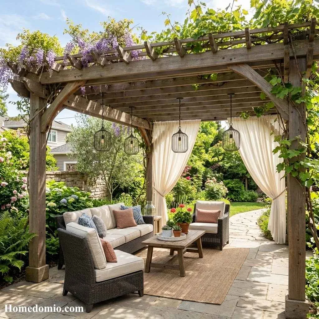 Shaded Pergola Style