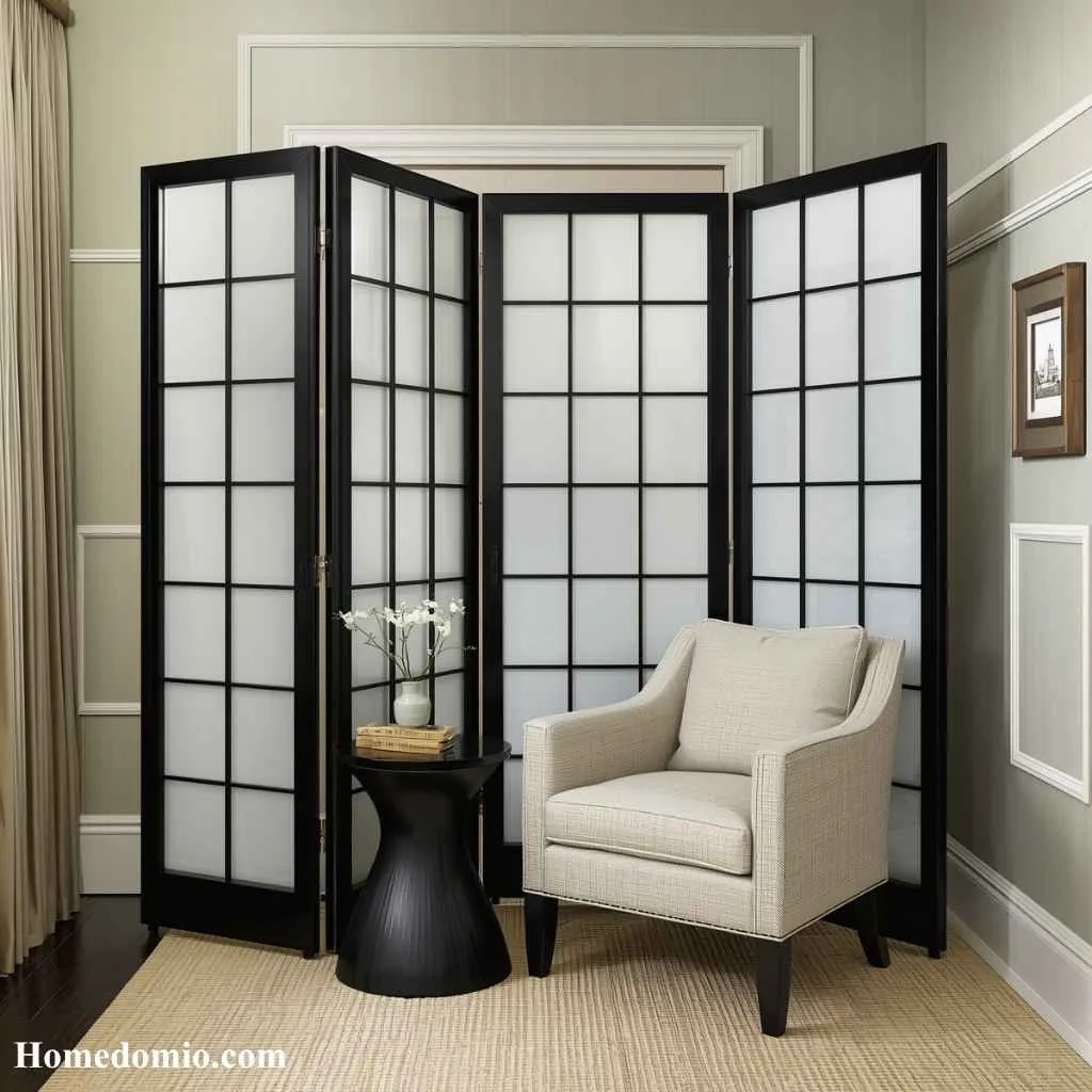 14 Japandi Reading Nook Ideas For A Peaceful Corner 8 Shoji Screen Divider Nook