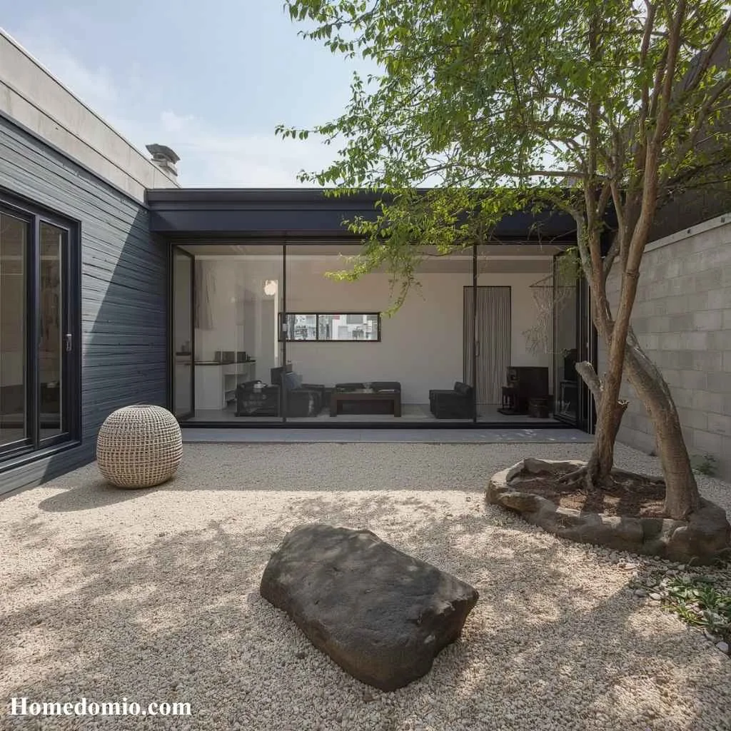 Zen Inspired Courtyard